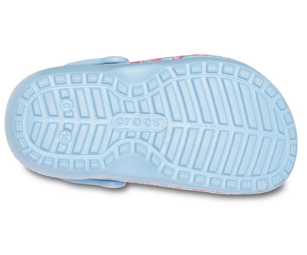 Kids Classic Fuzz-Lined Graphic Clog