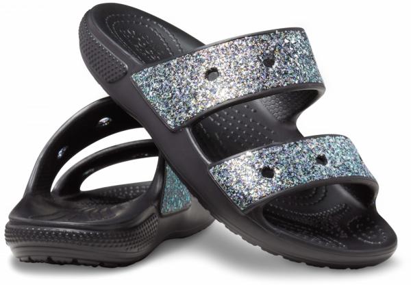 Kids Classic Crocs Glitter Sandal