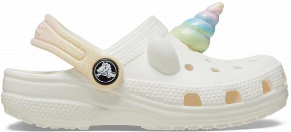 Toddler Classic I AM Rainbow Unicorn Clog