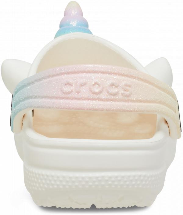 Toddler Classic I AM Rainbow Unicorn Clog