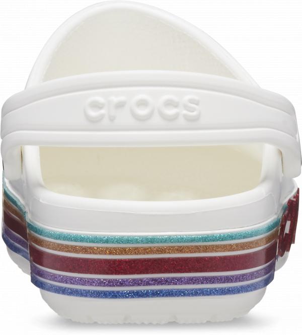 Toddlers’ Bayaband Rainbow Glitter Clog