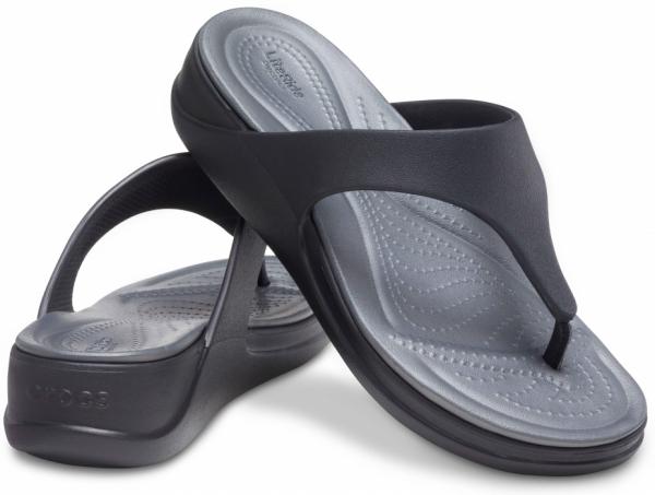 Women’s Crocs Boca Wedge Flip