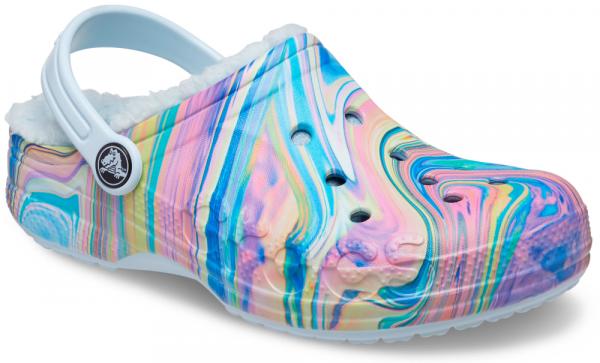 Kids Baya Lined Printed Clog