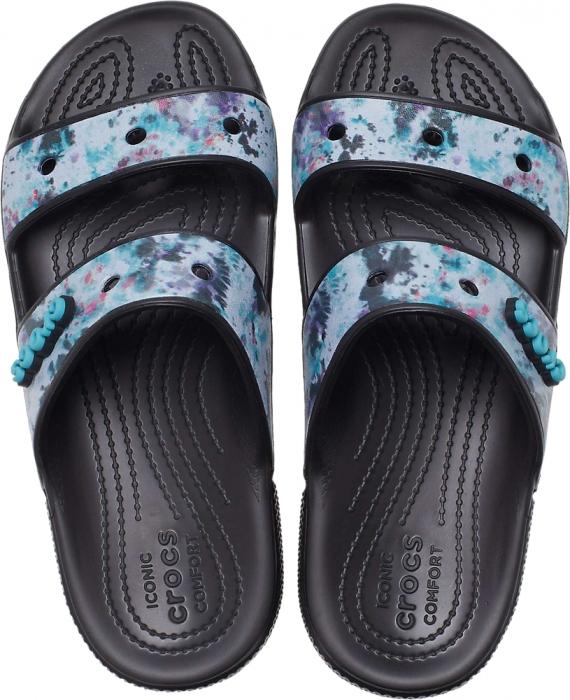 Classic Crocs Tie-Dye Graphic Sandal