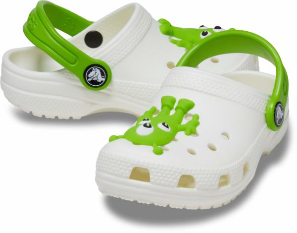 Toddler Classic Glow-in-the-Dark Alien Clog