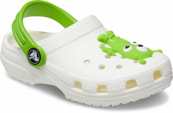 Toddler Classic Glow-in-the-Dark Alien Clog