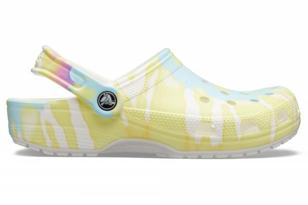 Classic Tie-Dye Graphic Clog