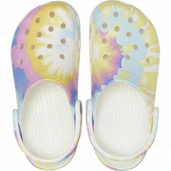 Classic Tie-Dye Graphic Clog