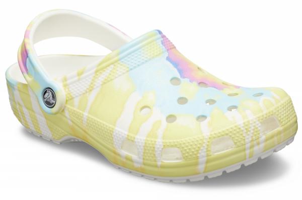 Classic Tie-Dye Graphic Clog