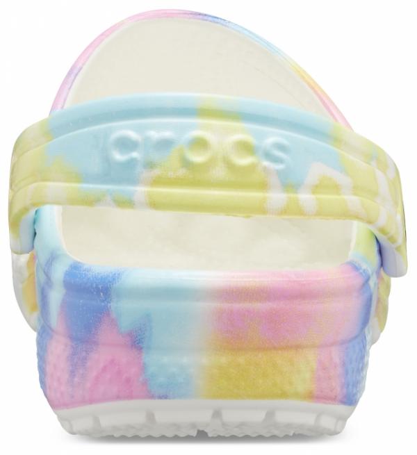 Classic Tie-Dye Graphic Clog