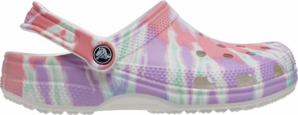 Classic Tie-Dye Graphic Clog