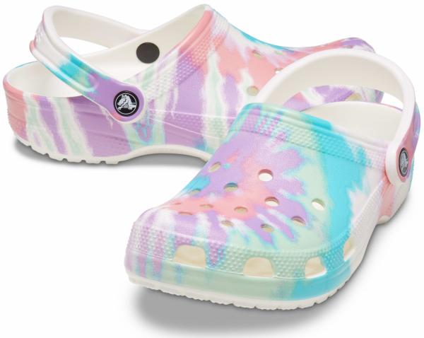 Classic Tie-Dye Graphic Clog