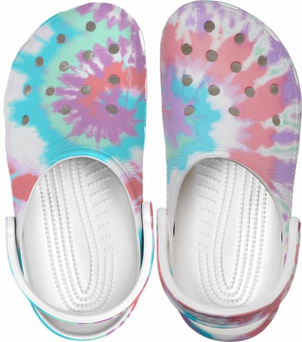 Classic Tie-Dye Graphic Clog