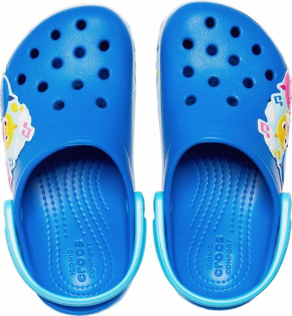 Kids Crocs Fun Lab Baby Shark Band Clog