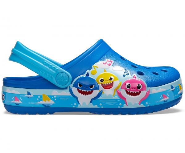 Kids Crocs Fun Lab Baby Shark Band Clog