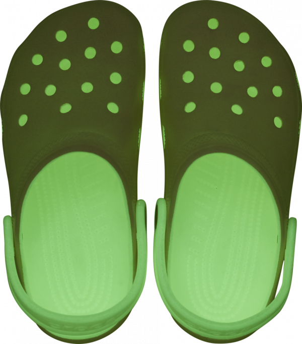 Toddler Classic Glow in the Dark Clog