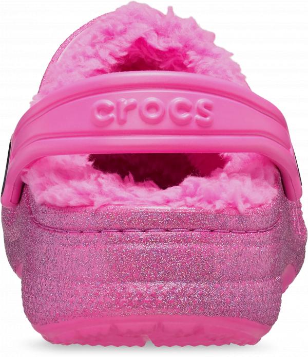 Kids Baya Lined Glitter Clog