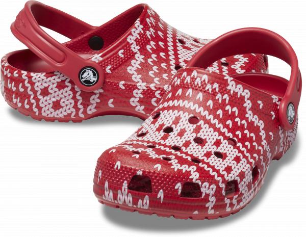 Kids’ Classic Holiday Sweater Clog