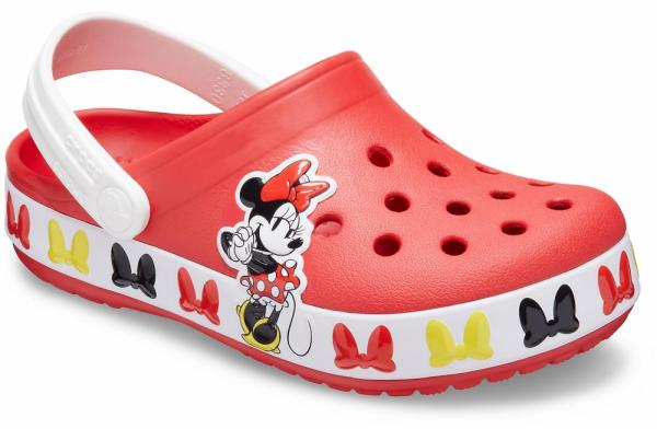 Kids Crocs Fun Lab Disney Minnie Mouse Band Clog